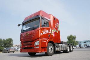 一汽解放青汽 JH6+重卡 生活艙版 500馬力 6X4 國五AMT牽引車(CA4250P33K25T1E5A80)
