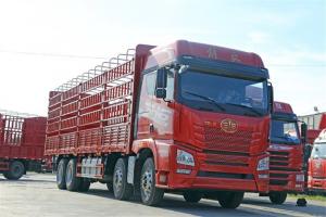 一汽解放青汽 JH6重卡 430馬力 8X4 9.5米 國(guó)五倉(cāng)柵式載貨車(chē)(CA5310CCYP25K2L7T4E5A80)