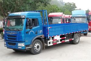 一汽解放青汽 龍V中卡 220馬力 4X2 6.2米 國五排半欄板載貨車(CA1181PK2E5A80)