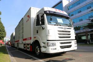 一汽解放青汽 途V重卡 290馬力 4X2 9.65米 國(guó)五廂式載貨車(CA5180XXYP2K2L7E5A80)