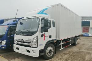福田 奧鈴CTS中卡 170馬力 4X2 6.75米 國(guó)五排半廂式載貨車(BJ5148XXY-A1)
