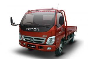 福田 奧鈴捷運(yùn) 116馬力 CNG 4.23米 國(guó)五單排欄板輕卡載貨車(BJ1049V9JEA-BA)