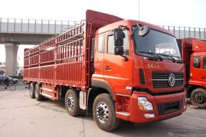 東風(fēng)商用車(chē) 天龍重卡 350馬力 8X4 9.6米 國(guó)五倉(cāng)柵式載貨車(chē)(DFH5310CCYA1)