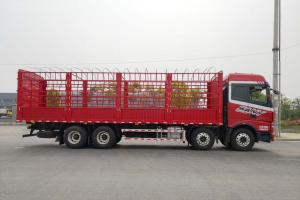 三一集團(tuán) 俊領(lǐng)版 430馬力 8X4 9.6米 國(guó)五倉(cāng)柵式載貨車