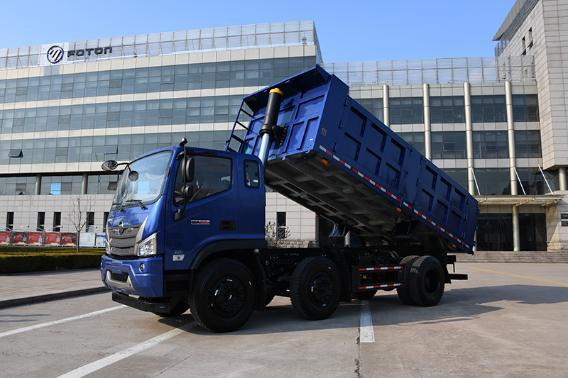 福田瑞沃 ES3 220馬力 6×2 國(guó)五 公路運(yùn)輸自卸車(chē) 標(biāo)載版