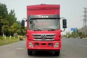 上汽紅巖 杰豹 280馬力 4X2 9.8米 國(guó)五 翼開啟廂式載貨車(CQ5186XYKAMDG701)