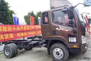  解放 J6F 165馬力 3.85米 國(guó)五 排半倉(cāng)柵式載貨車底盤(CA5044CCYP40K2L1E5A84)