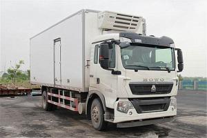  中國(guó)重汽 HOWO T5G 210馬力 4X2 6.7米 國(guó)五 冷藏車(ZZ5167XLCK501GE1)