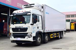  中國(guó)重汽 HOWO T5G 340馬力 8X4 9.4米 國(guó)五 冷藏車(ZZ5317XLCN466GE1)