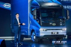 比亞迪 T5 130kw 4×2 純電動(dòng) 廂式載貨車(chē)