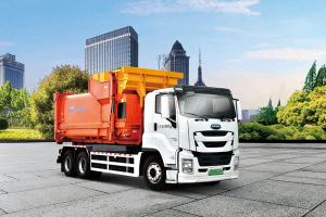 開沃卡車 重卡系列Z25 6×4 純電動 車廂可拆卸式垃圾車（NJL5250ZXXBEV） 