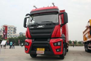 江鈴重汽 威龍重卡 365馬力 8X4 9.5米 國(guó)五 倉(cāng)柵式載貨車(SXQ5310CCYJ5A2D5)