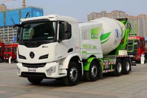 陜汽重卡 德龍M6000 350馬力 8X4 國(guó)六 混凝土攪拌車(SX5319GJBKR306)