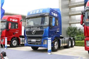 陜汽重卡 德龍X5000 輕量化版 550馬力 6X4 國五 牽引車(藍色)(SX4250XC4Q2)