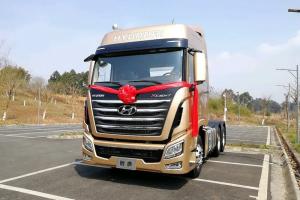 現(xiàn)代商用車 創(chuàng)虎XCIENT重卡 黃金特別版 520馬力 6X4 國五 自動(dòng)擋牽引車(ZF AMT手自一體)(CHM4251KPQ49V)