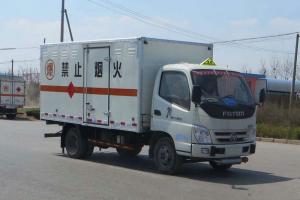 福田 奧鈴CTX 154馬力 4X2 國五 易燃?xì)怏w廂式運(yùn)輸車(BJ5109XRQ-FA)