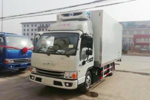 江淮 新康鈴H5 156馬力 4.03米 國(guó)五 單排冷藏車(chē)(HFC5043XLCP91K2C2V)