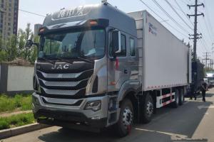 江淮 格爾發(fā)K5W 460馬力 8X4 9.45米 國(guó)五 冷藏車(12擋)(HFC5321XLCP1K4H45S3V)