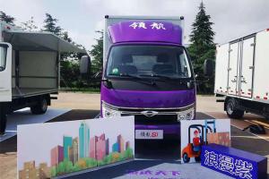 福田時(shí)代 領(lǐng)航S1 122馬力 4×2 國(guó)六 廂式載貨車(chē)