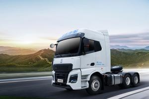 遠(yuǎn)程汽車 甲醇重卡 316kw 6×4 國(guó)六 牽引車(DNC4250GM6) 高速版本（最高車速110km/h）
