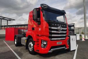 上汽紅巖 杰虎H6 標(biāo)載版 390馬力 4X2 國(guó)六 半掛牽引車(CQ4187EV09361)