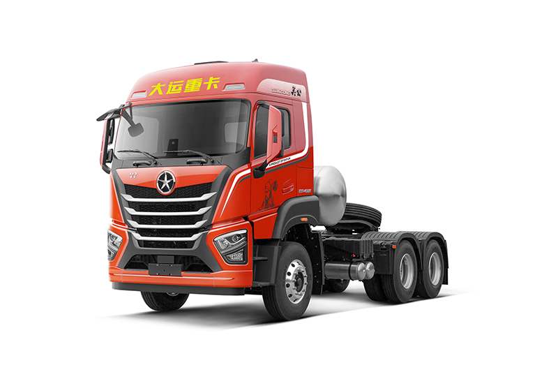 大運(yùn)重卡 V7 460馬力 6×4 國六 LNG牽引車