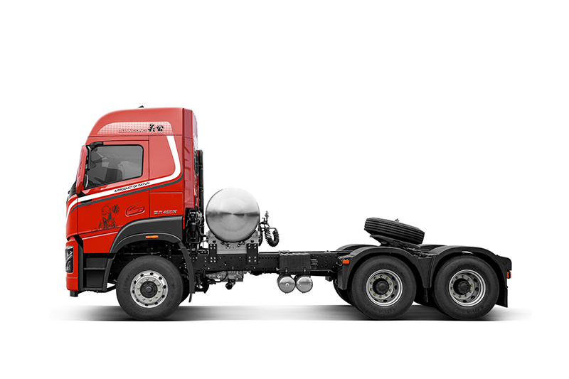 大運(yùn)重卡 V7 460馬力 6×4 國六 LNG牽引車