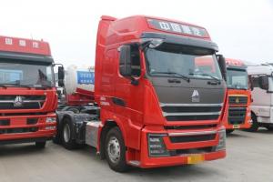 中國重汽 HOWO TH7重卡 550馬力 6X4 國六 AMT自動(dòng)擋牽引車(ZZ4257W324HF1B)