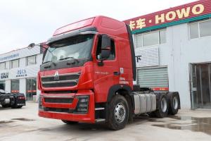 中國重汽 HOWO TH7重卡 460馬力 6X4 國六 AMT自動(dòng)擋牽引車(濰柴)(ZZ4257V324HF1B)