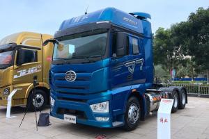 一汽解放 J7重卡 470馬力 6X4 LNG 國六 AMT自動(dòng)擋牽引車(CA4250P77M25T1E6)