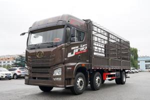 青島解放 JH6重卡 320馬力 6X2 7.7米 國(guó)六 倉(cāng)柵式載貨車(chē)(CA5250CCYP26K2L5T3E6A80)