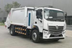 智藍汽車 歐馬可智藍 18T 9.5米純電動壓縮式翻桶垃圾車(BJ5182ZYSEV-H1)217.19kWh