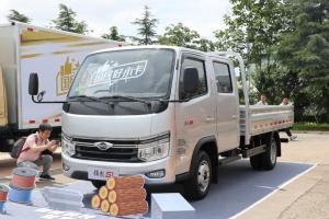 時(shí)代 領(lǐng)航S1 120馬力 3.19米 國六 雙排欄板輕卡(氣剎)(BJ1045V8ABA-21)