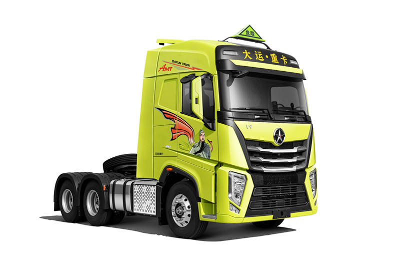大運(yùn)重卡 V9 危貨版帶液緩 460馬力 6X4 國(guó)六 牽引車(CGC4251N6ECBA) 	
