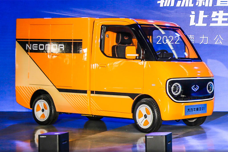 德力汽車(chē) 大力牛魔王01 標(biāo)準(zhǔn)型 0.945T 1.662米單排純電動(dòng)廂式微卡(DLP5011XXYBEVD01)9.98kW