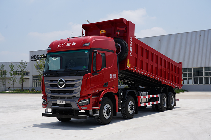 北汽重卡 追夢(mèng) 440馬力 8×4 國(guó)六 7米 砂石料自卸車（BJ3310D6DP-01） 