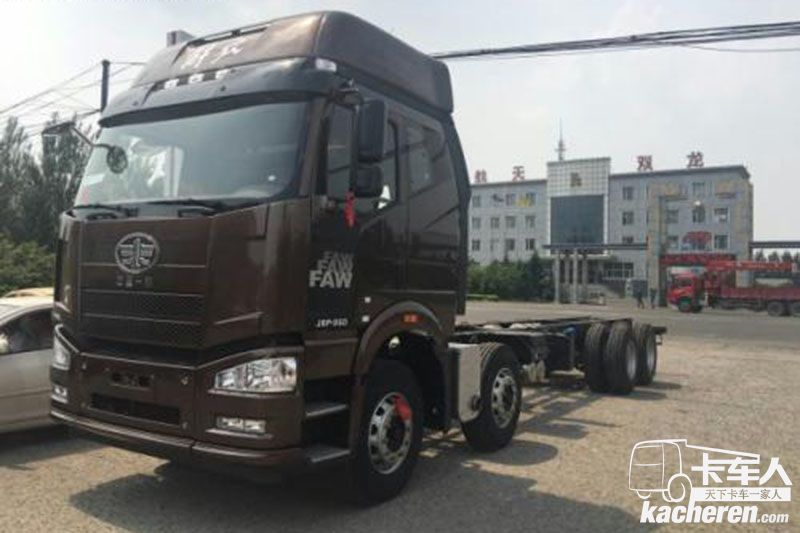 一汽解放 J6P重卡 復(fù)合型 420馬力 8X4 9.5米 國(guó)五倉(cāng)柵式載貨車(CA5310CCYP66K2L7T4E5)