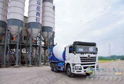陜汽德龍F3000混凝土攪拌車