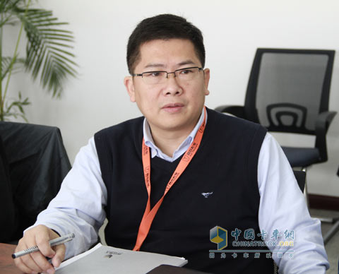 集瑞聯(lián)合卡車營(yíng)銷公司總經(jīng)理涂小岳