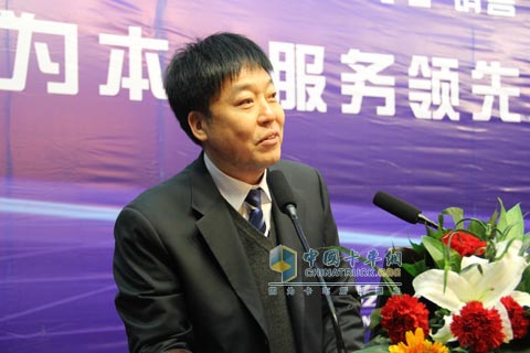 陜汽集團(tuán)副總經(jīng)理、寶華公司董事長魏永向