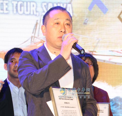 安徽南北快運董事長兼總經(jīng)理房真貴先生