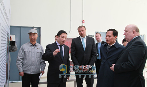 福田汽車與俄州長(zhǎng)會(huì)商