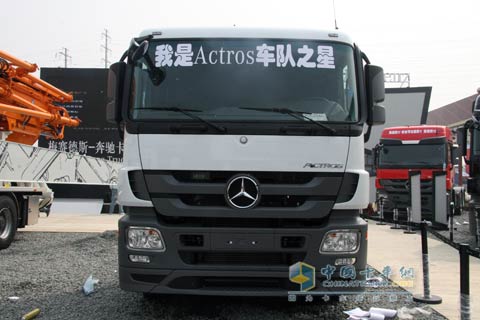 奔馳卡車車隊之星北京車展