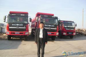 與瑞沃卡車(chē)親密接觸   成就福田汽車(chē)忠誠(chéng)用戶