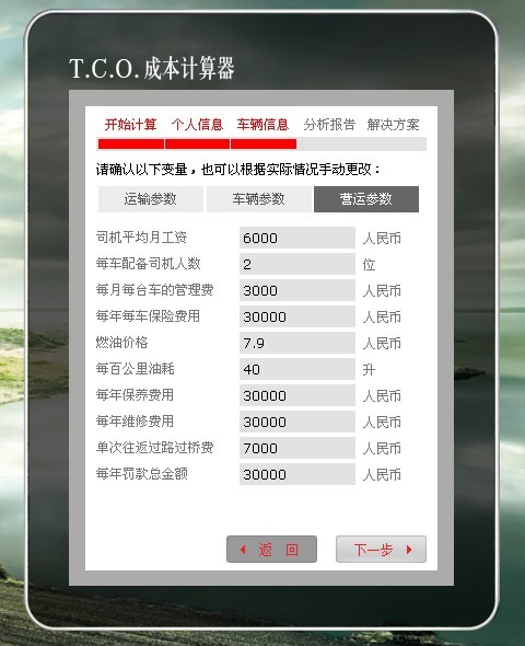 奔馳卡車,奔馳actor,T.C.O.,運盈智匯